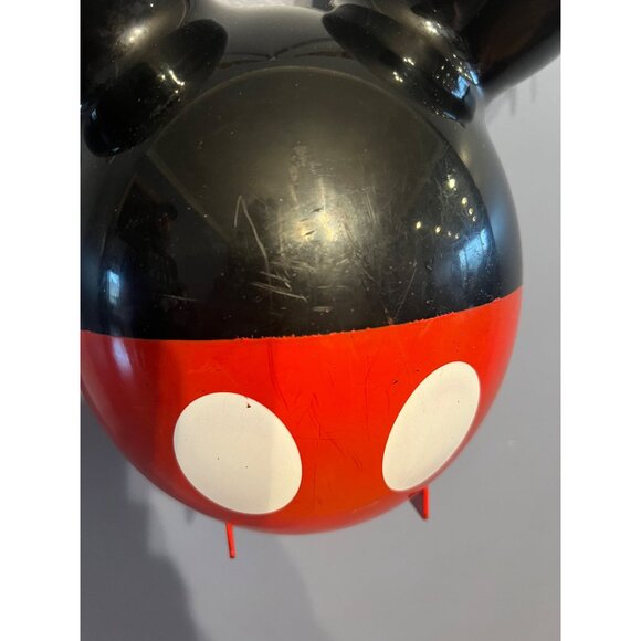 Official Disney Parks Mickey Mouse Balloon Ears Popcorn Bucket W Strap Disneyana - Picture 2 of 10